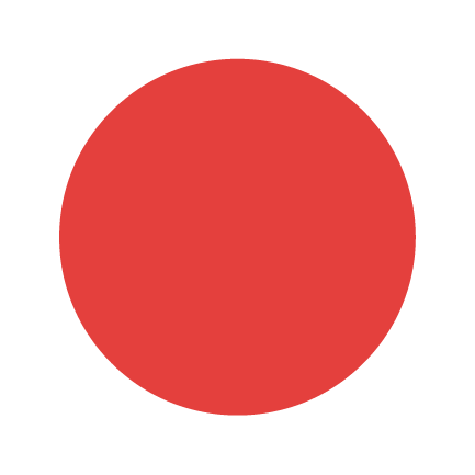 Red circle.